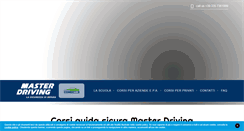 Desktop Screenshot of masterdriving.it